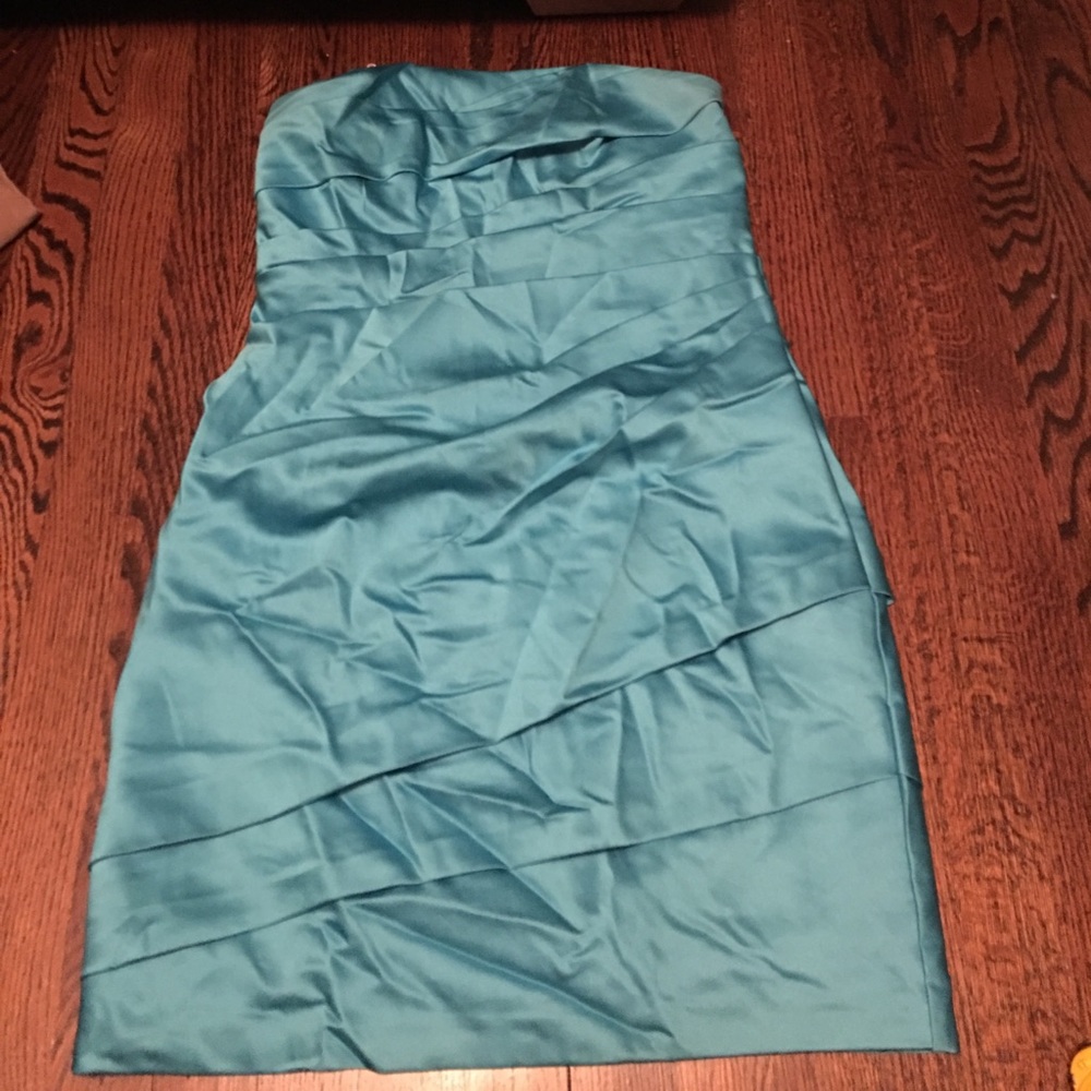 Blue bridesmaid/prom dress. Worn once